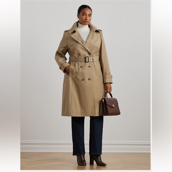 Ralph Lauren NWT sand color trenchcoat - Picture 1 of 13